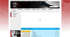 Desktop Screenshot of coffeemusicbar.cz